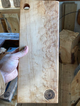Load image into Gallery viewer, Birdseye Maple Cheese Board -- 5 3/4"x15"
