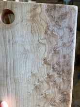 Load image into Gallery viewer, Birdseye Maple Cheese Board -- 5 3/4"x15"