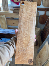 Load image into Gallery viewer, Birdseye Maple Cheese Board -- 5 3/4"x20"