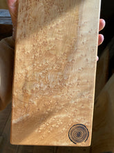 Load image into Gallery viewer, Birdseye Maple Cheese Board -- 5 3/4"x20"