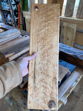 Load image into Gallery viewer, Birdseye Maple Cheese Board -- 5 3/4"x20"