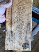 Load image into Gallery viewer, Birdseye Maple Cheese Board -- 5 3/4"x20"
