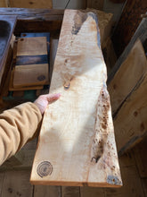Load image into Gallery viewer, Birdseye Maple Charcuterie Board -- 8 1/2" x 41"