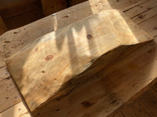 Load image into Gallery viewer, Hand-Hewn Organic Form Pine Trencher Bowl #2
