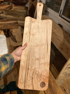 Ambrosia Maple Paddle Cutting Board -- Large
