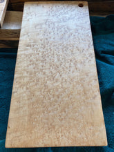 Load image into Gallery viewer, Birdseye Maple Charcuterie Board  #1 -- 12x24&quot;