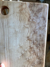 Load image into Gallery viewer, Birdseye Maple Cheese Board -- 5 3/4&quot;x15&quot;