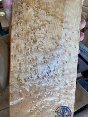 Birdseye Maple Cheese Board -- 5 3/4