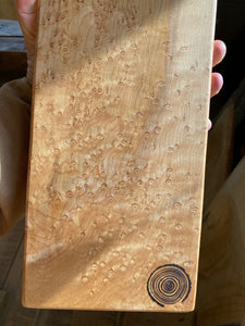 Birdseye Maple Cheese Board -- 5 3/4"x20"