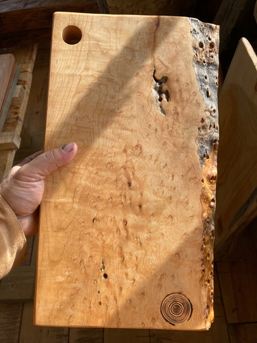 Birdseye Maple Cutting Board #1 -- 8 1/2