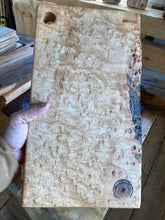 Load image into Gallery viewer, Birdseye Maple Cutting Board #2 -- 8 1/2&quot;x15&quot;