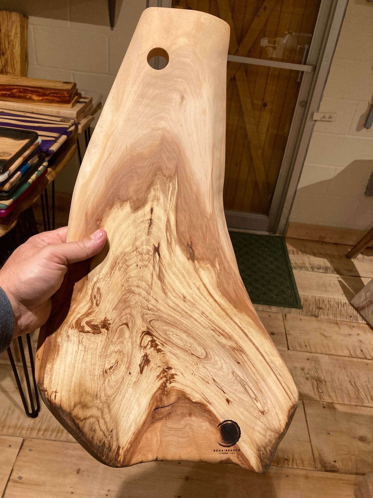 Spalted Apple Trivet/Serving Board – Renaissance Timber, LLC